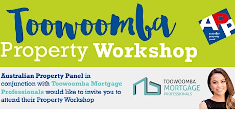 TOOWOOMBA it's your turn! - how to successfully invest in property workshop! primary image