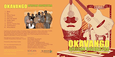 Okavango African Orchestra CD Release Concert primary image