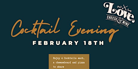 Cocktails evening tickets