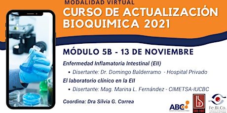 Curso de Actualizacion Bioquimica 2021- Modulo 5 - 6 y 13 de Noviembre