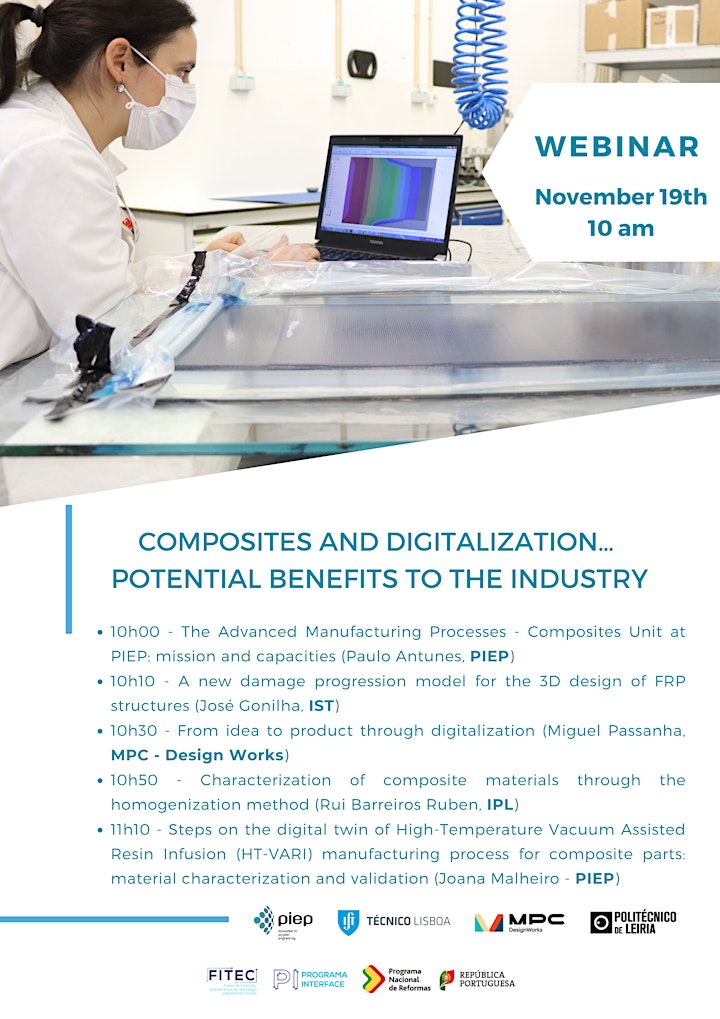 imagem Composites and Digitalization… Potential benefits to the industry