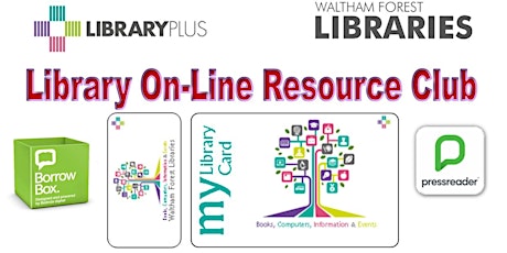 Library On-Line Resources Club at Walthamstow Library tickets