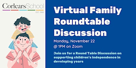 Family Roundtable Discussion (Virtual) primary image