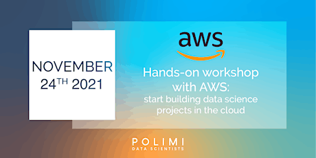 Hands-on workshop with AWS : start building data science projects in the cl