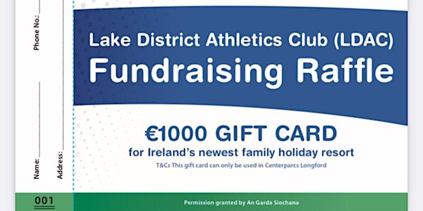 Lake District Athletic Club Fundraising Draw