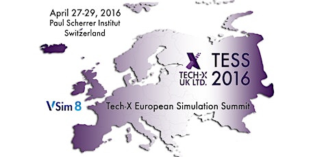 TESS 2016: Tech-X European Simulation Summit 2016 primary image