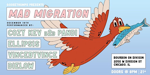 Mad Migration: cozy kev b2b pandi with special guests primary image