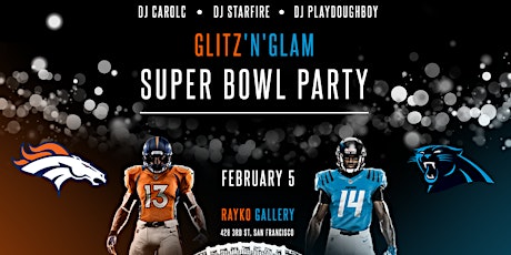 Glitz'n'Glam SUPER BOWL Party primary image