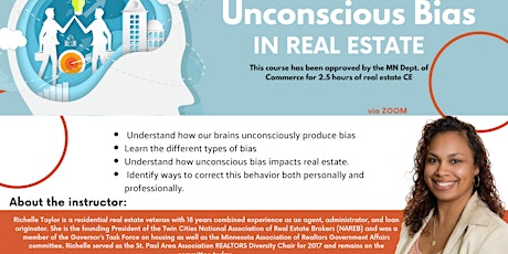 Unconscious Bias in Real Estate tickets