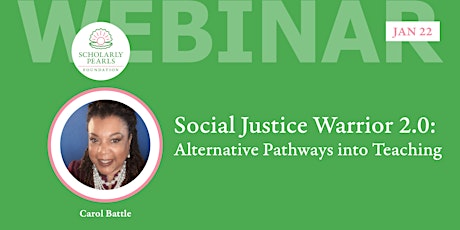 Social Justice Warrior 2.0: Alternative Pathways into Teaching tickets