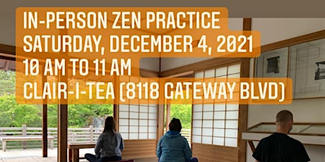 Come practice Zen meditation - Zazen (sitting meditation) and Kinhin (walki primary image