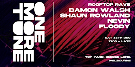 One More Tune Presents - Rooftop Rave Up primary image