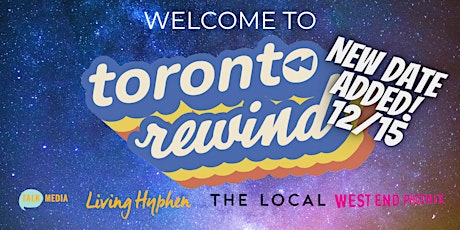 Toronto Rewind:  The Virtual Festival That Feels Like A Night Out primary image