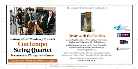 ConTempo Countrywide Concert &  Book Launch of Away with the Fairies primary image