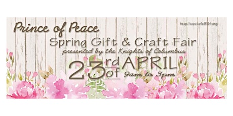 Prince of Peace Gift and Craft Fair primary image