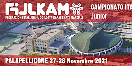 KARATE - CAMP. ITALIANO JUNIOR KUMITE - BIGLIETTI DAY 1 - 27 NOVEMBRE