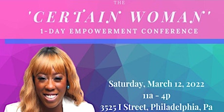 The Certain Woman Empowerment Conference tickets