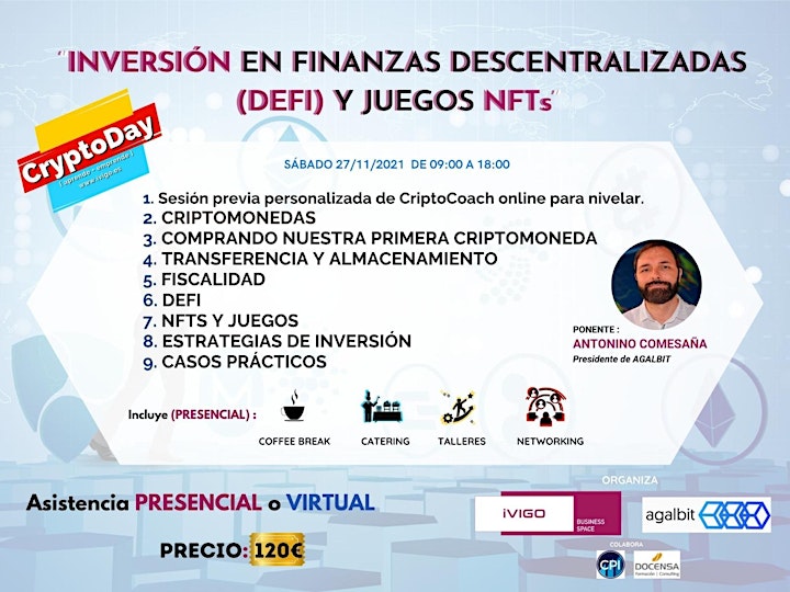 Imagen de INVERSIÓN EN FINANZAS DESCENTRALIZADAS (DEFI) Y JUEGOS NFTs