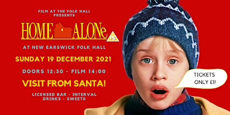 Home Alone (PG) at the Folk Hall - with Crafts, Pizza, Ice Cream and SANTA! primary image