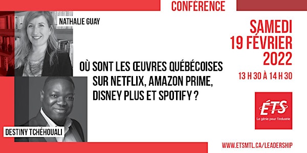 Où sont les œuvres québécoises sur Netflix, Amazon Prime, Disney Plus...