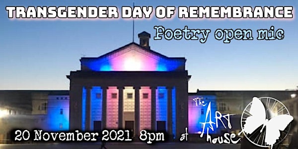 Transgender Day of Remembrance - poetry open mic