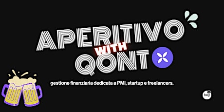 Aperitivo con Qonto: gestione finanziaria per PMI, startup e freelance.