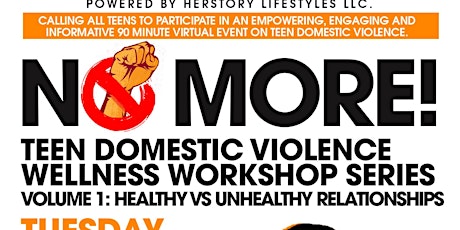 NO MORE!  Teen Domestic  Violence: Volume 1 primary image