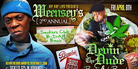 Hip Hop Livs Presents The Smokers Club 2016 Edition primary image