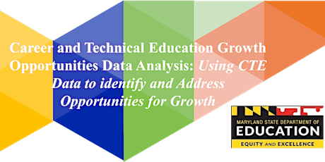 MD CTE Growth Opportunities Data Analysis Professional Learning Series tickets
