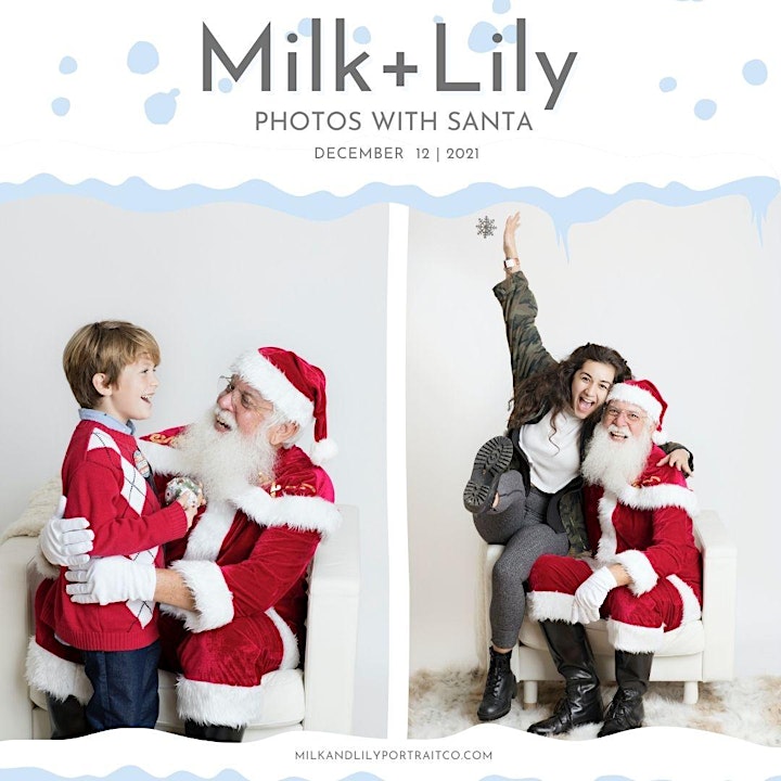 
		Milk + Lily: Photos with Santa image
