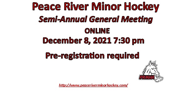 Peace River Minor Hockey Semi-Annual General Meeting