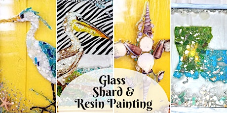 Glass Shard  and Resin Painting (2 day) tickets