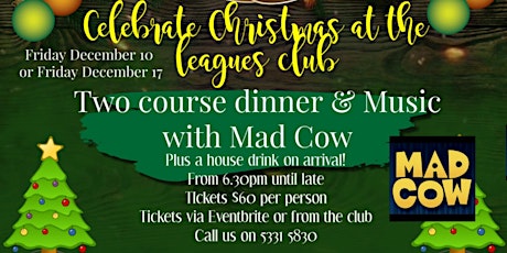 Celebrate Christmas with BLC & Mad Cow primary image
