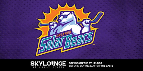 Sky Lounge Orlando Solar Bears Game Night tickets
