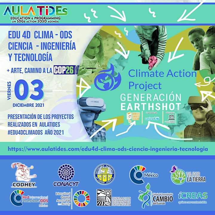 
		Imagen de AULATIDEs #EDU4DClimaODS   PRESENTACIÓN DE PROYECTOS  REALIZADOS AÑO 2021
