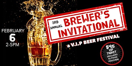 2022 Brewer's Invitational: A VIP Beer Festival tickets