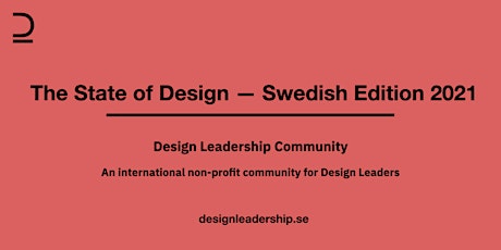 The State of Design — Swedish Edition 2021 primary image