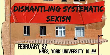WEC's Annual Conference: Dismantling Systemic Sexism primary image