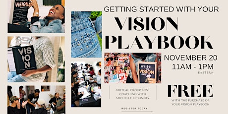 Getting Started: Vision PlayBook (Virtual Coaching Session) primary image