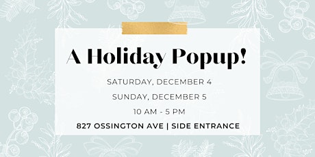 Holiday Shopping Popup Event primary image
