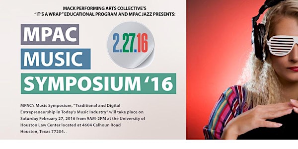 MPAC Music Symposium Tomorrow at UH Law Center Krost Bldg Second Floor