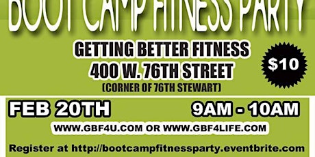 30 Plus Marketing Group Boot Camp Fitness Party 2 primary image