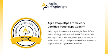 APF Certified PeopleOps Coach™ (APF CPC™) | Jan 31-Feb 3, 2022 tickets