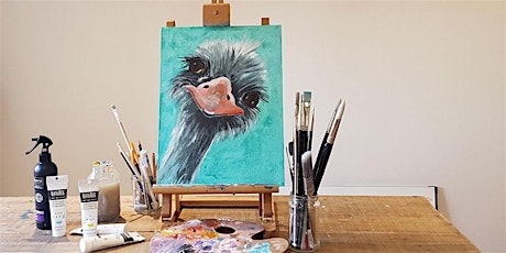 'Curious Ostrich' Painting workshop &  afternoon Tea @Sunnybanks Doncaster tickets