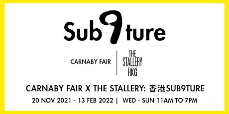 Carnaby Fair x The Stallery: Sub9ture Cap-Art Exhibition tickets