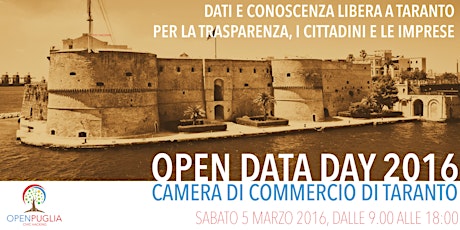 Immagine principale di OpenData Day - Taranto 