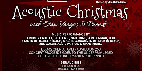 Acoustic Christmas with Otan Vargas & Friends. tickets