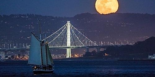 Full Moon Sail San Francisco Bay November 2022 Monday