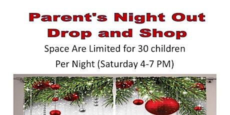 Parent's Night Out/ Drop and Shop primary image