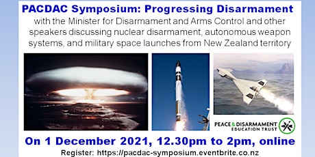 PACDAC Symposium: Progressing Disarmament primary image